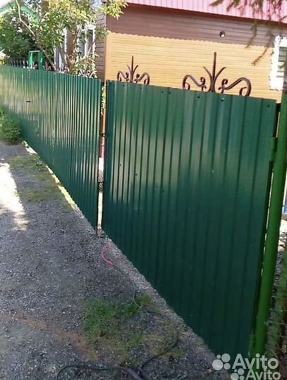 Заборы и крыши