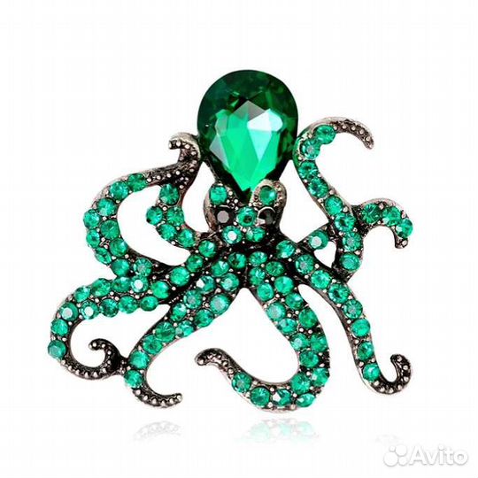Брошь Осьминог, Весёлый Осьминожка. Новая