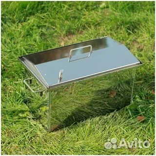 Коптильни крышка домик 2 мм нерж