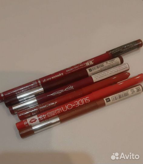 Карандаш для губ, 6 штук