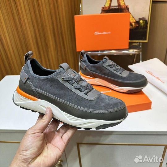 Кроссовки мужские Santoni