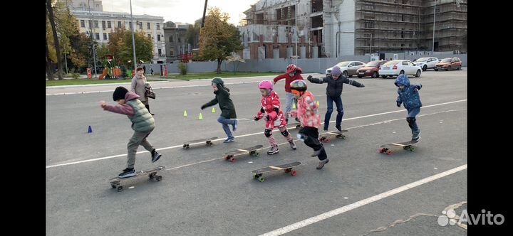 Обучение скейтборду, лонгборду, катанию на роликах