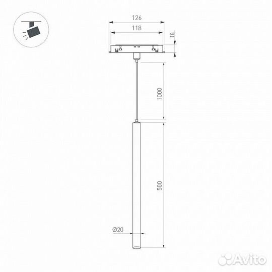 Подвесной светильник Arlight MAG-orient 046897
