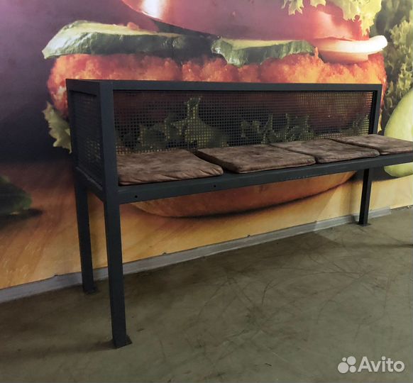 Скамейка прямая 180*50*90 см