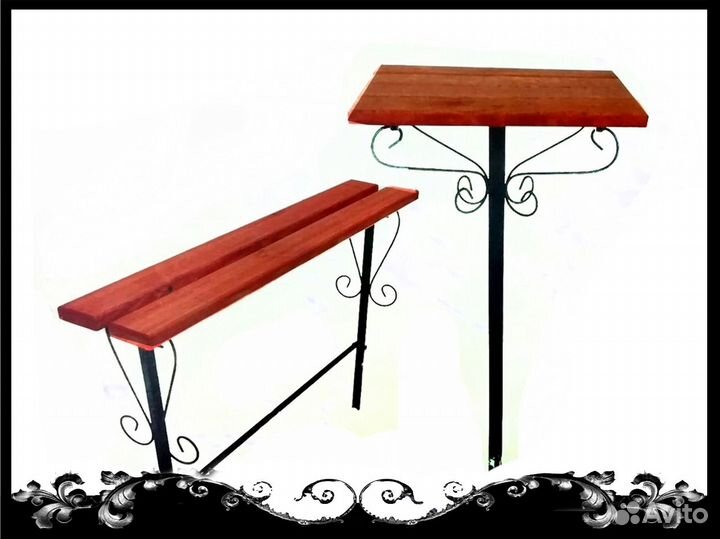 Изготовление ритуальных столов и лавок