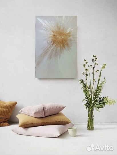 Интерьерная текстурная картина Луч