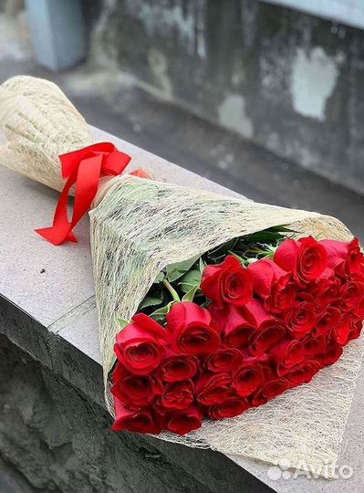 Высокие розы Гигантские розы Доставка цветов