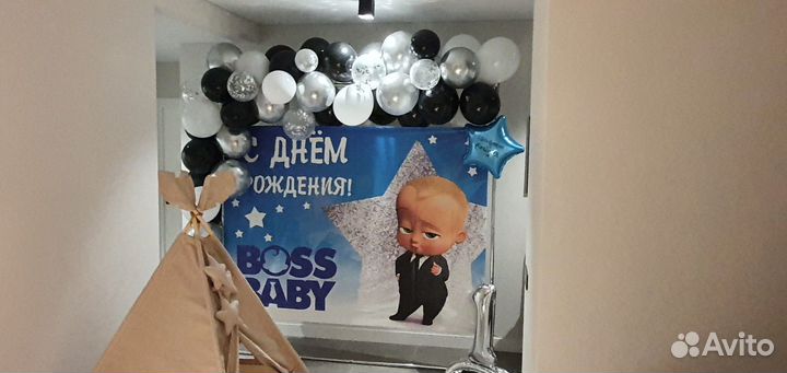 Прокат баннера (фотозона)