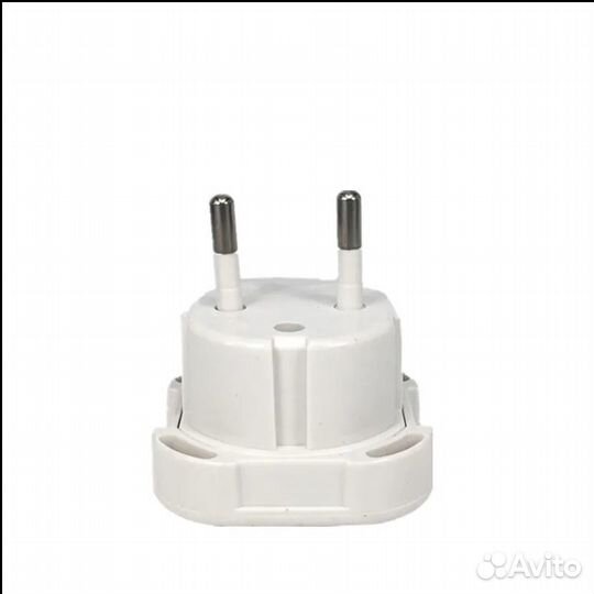 Адаптер переходник с вилки Великобритании на Европ