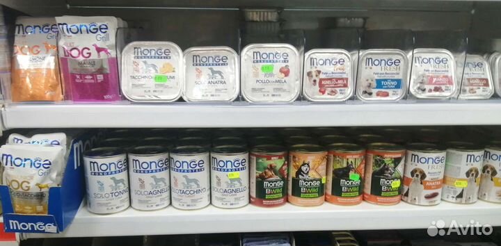 Влажный корм для кошек и собак Monge