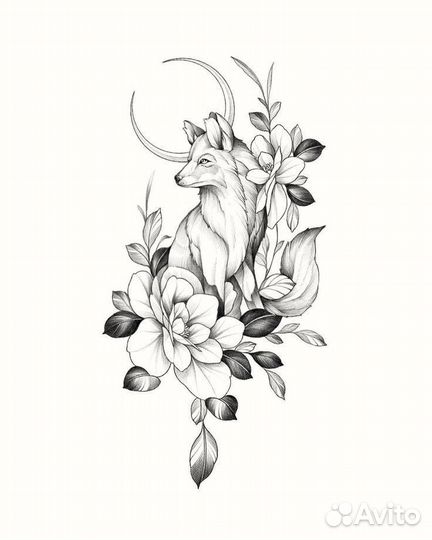 Модель на тату