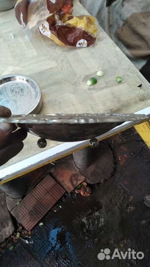 Бронзовая индийская посуда