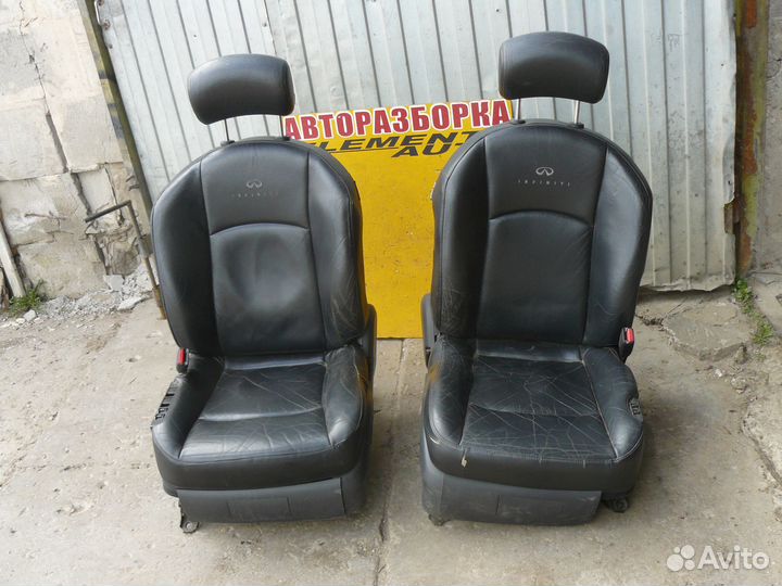 Пара передних сидений для infiniti FX35 2003г
