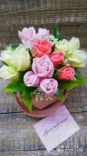 Букет из мыла