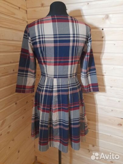 Платье миди теплое на осень 44 размер