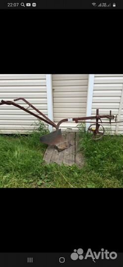 Конный плуг