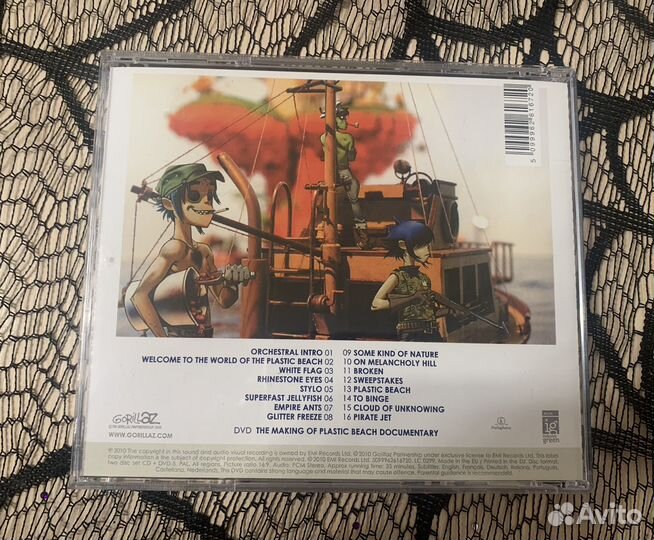 Gorillaz plastic beach cd