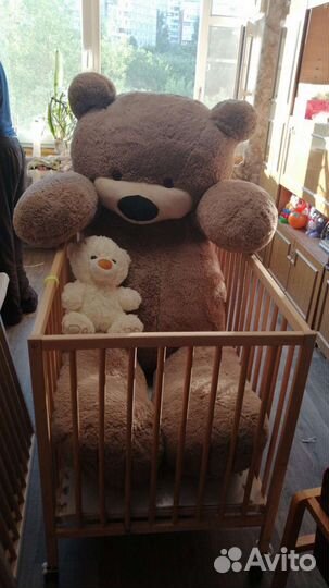 Большой детский деревянный манеж