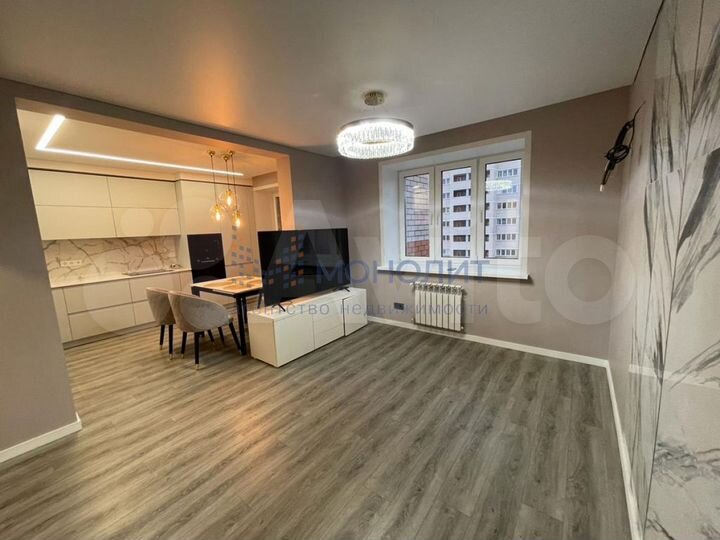 3-к. квартира, 86,7 м², 12/13 эт.