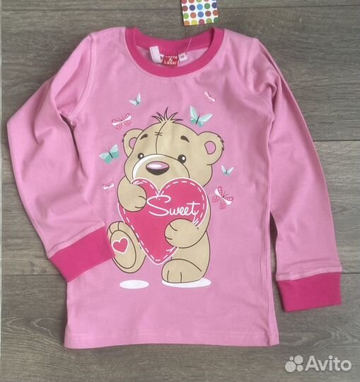 Пижама для девочки, 110, 116-122 Новая