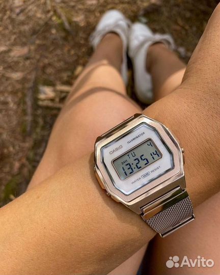 Casio retro часы a1000mcg-9EF