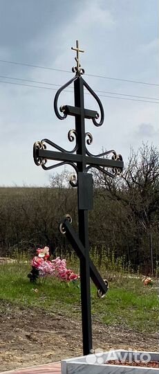 Крест металлический
