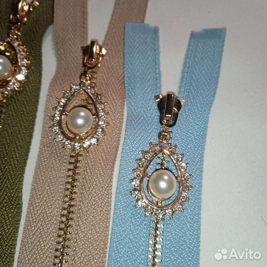 Набор новых молний 10 штук