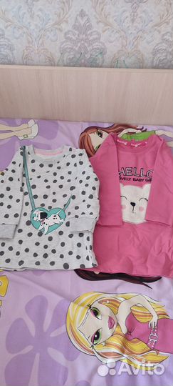 Вещи пакетом на девочку