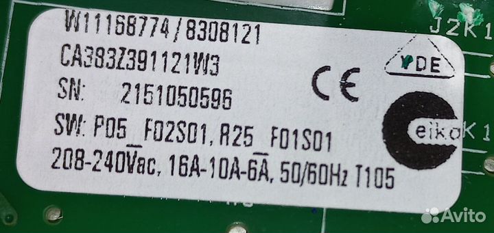 Модуль варочной поверхности W11168774/8308121