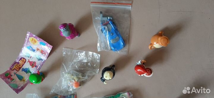 Набор киндер-сюрпризов пакетом, 25 шт
