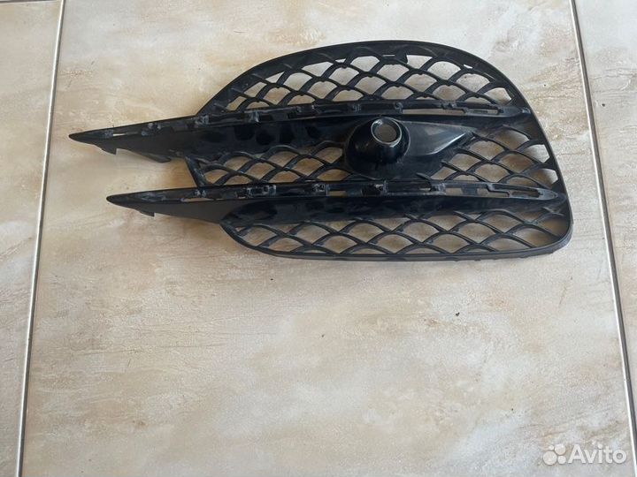 Решетка в бампер левая Mercedes S Class W222 С