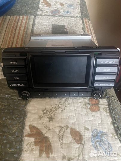 Магнитофон kia rio x - лайн