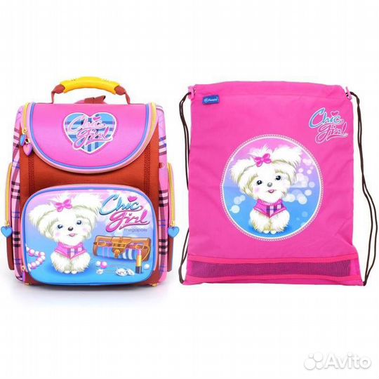 Ранец Hummingbird К98 Белая болонка