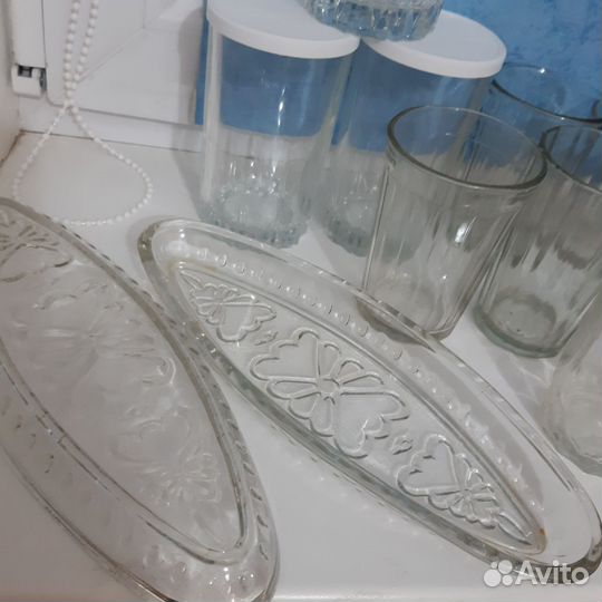 Стаканы граненые СССР,посуда.,и всякое