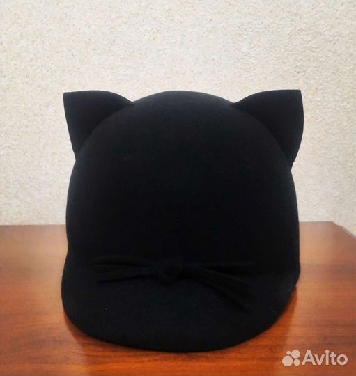 Шапка-кепка кошка