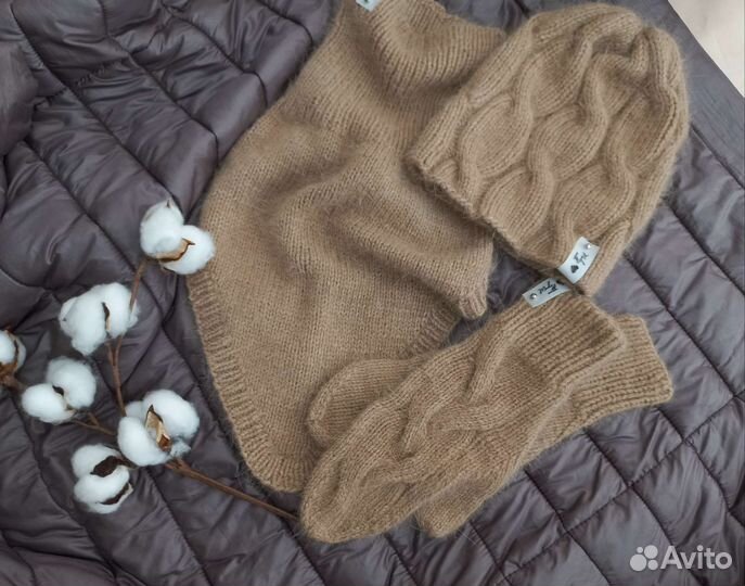 Шапка женская вязанная