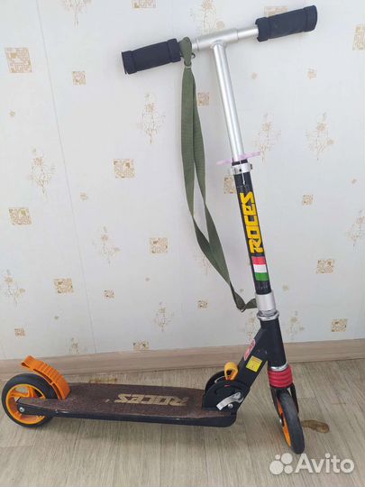 Самокат двухколесный бу