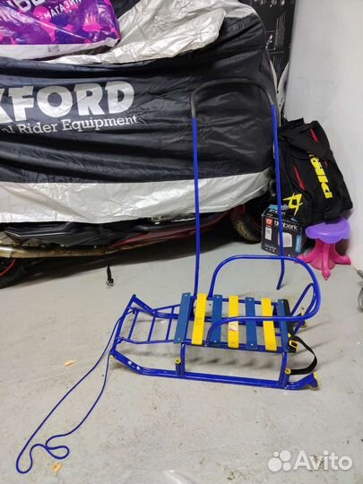 Детские санки с колесами