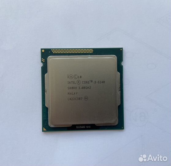 Процессор 1155 intel core i3 3240