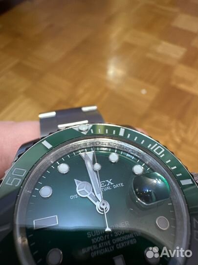 Часы Rolex submariner date 40mm hulk