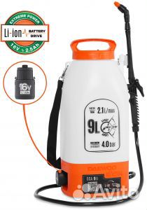 Опрыскиватель аккумуляторный daewoo DSA 9Li