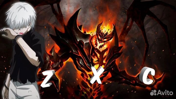 Стиль интерфейса и игры для Dota 2 ZXC