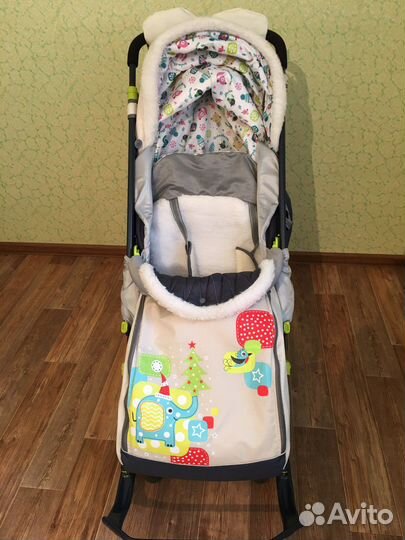 Санки коляска ника