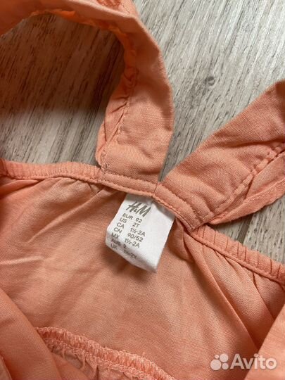 Хлопковый сарафан H&M