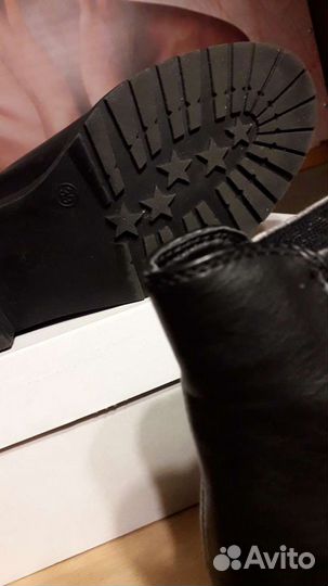 Ботинки натуральные