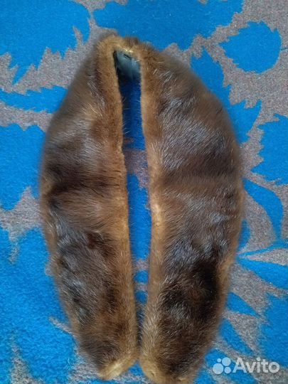 Меховой воротник норка