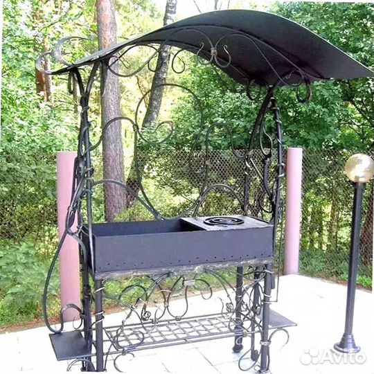 Мангал С крышей