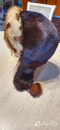 Шапка норковая женская