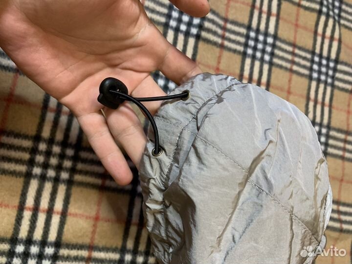 Кепка stone island nylon metal серая