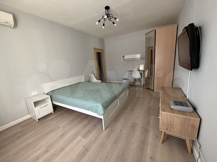 1-к. квартира, 36 м², 1 кровать